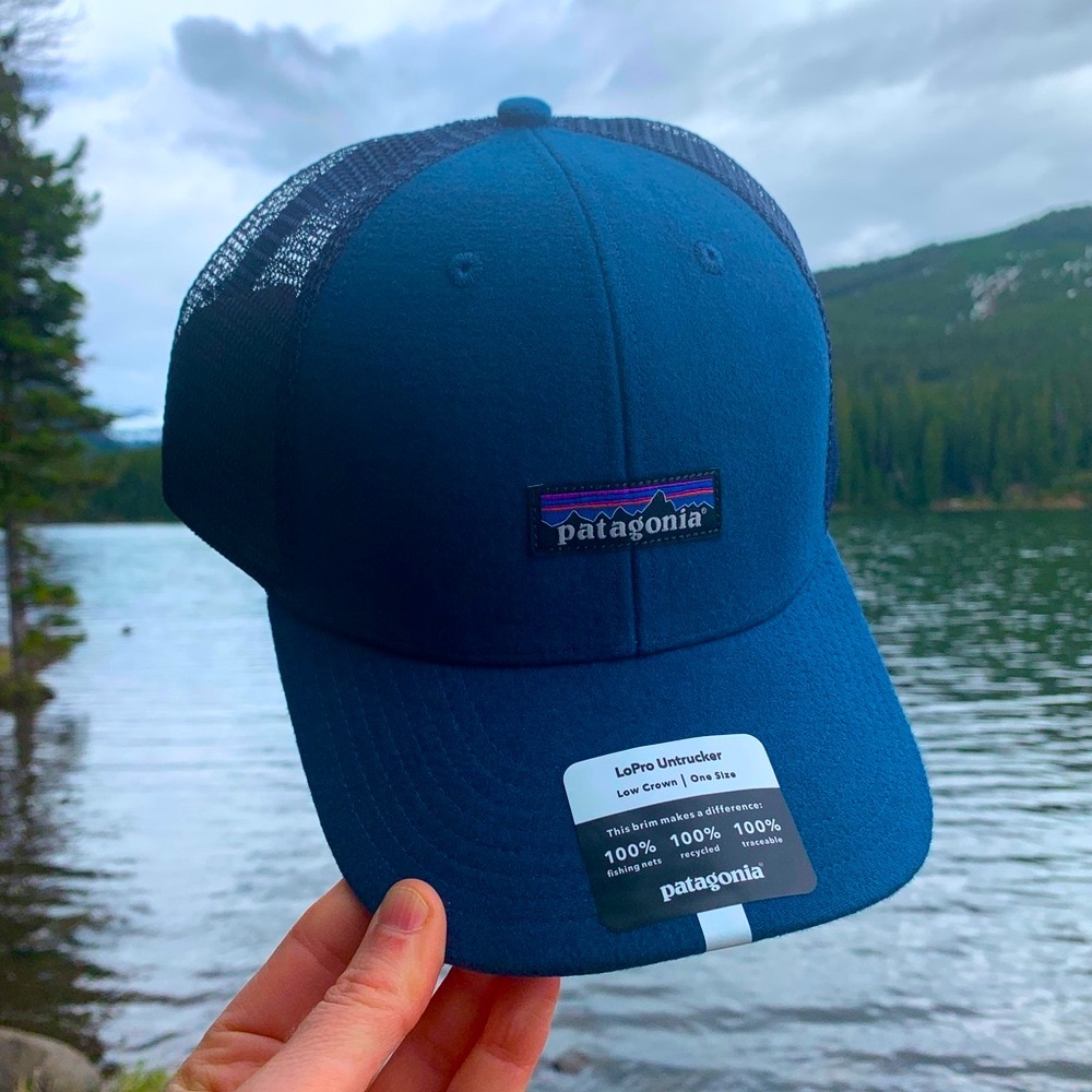 Last one! NWT Patagonia Hat - Blue